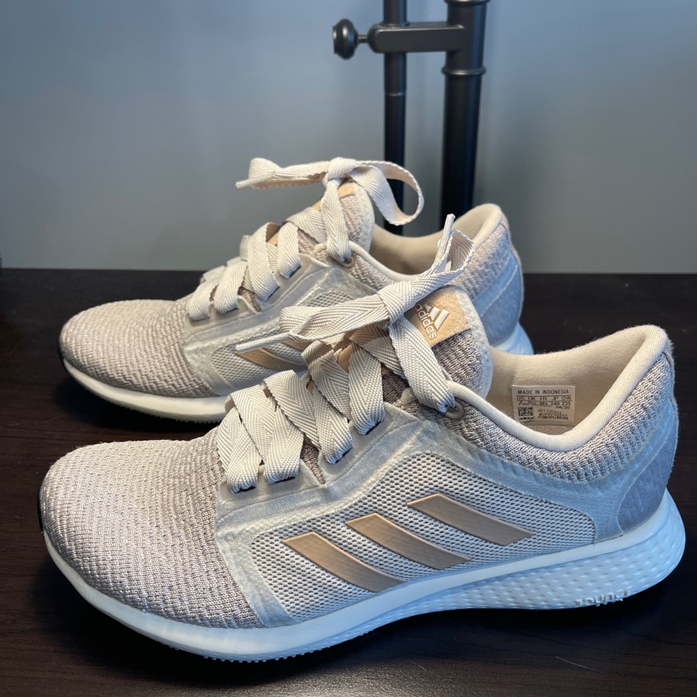 Adidas Edge Lux 4 Beige athletic shoes
